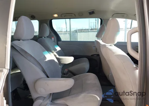 2015 Toyota Sienna L 7 Passenger from USA, damaged, VIN 5TDZK3DC9FS656369